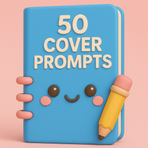 50 Cover Prompts 3D Kawaii Clay Style Bonus