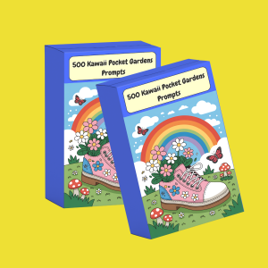 500 Ready-to-Use Kawaii Garden Prompts Pack