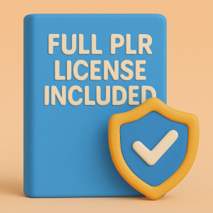 Full Private Label Rights Included