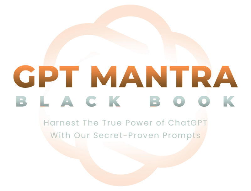GPTMantra BlackBook Logo